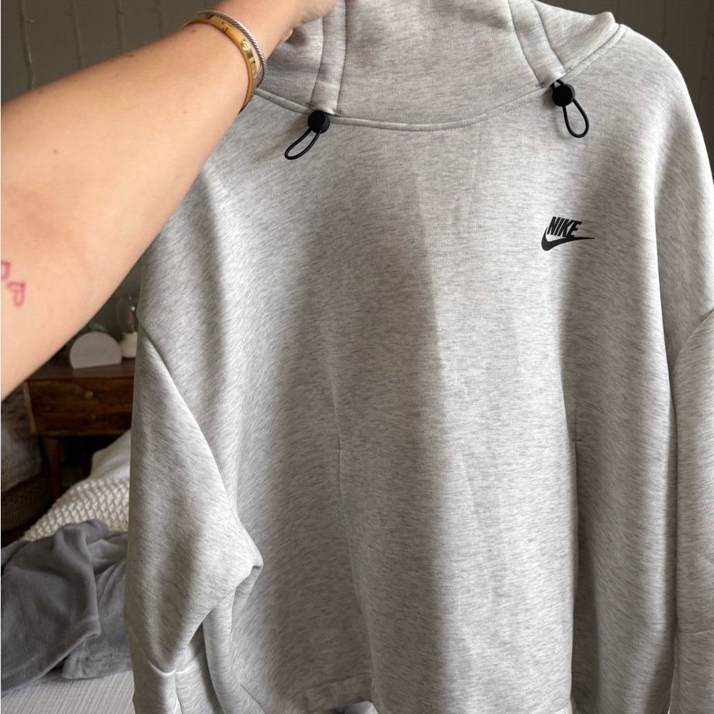 Nike Gray Oversized Boxy Sweatshirt